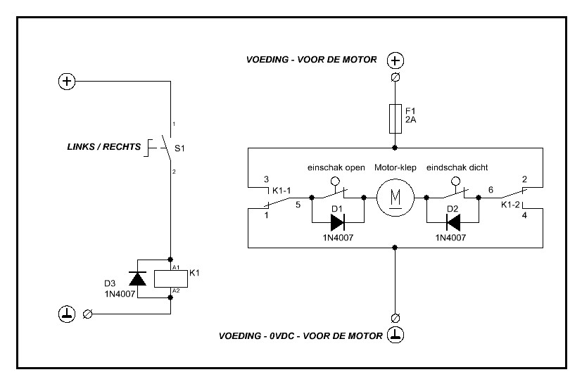 Omdraaien elektromotor Forum Circuits Online
